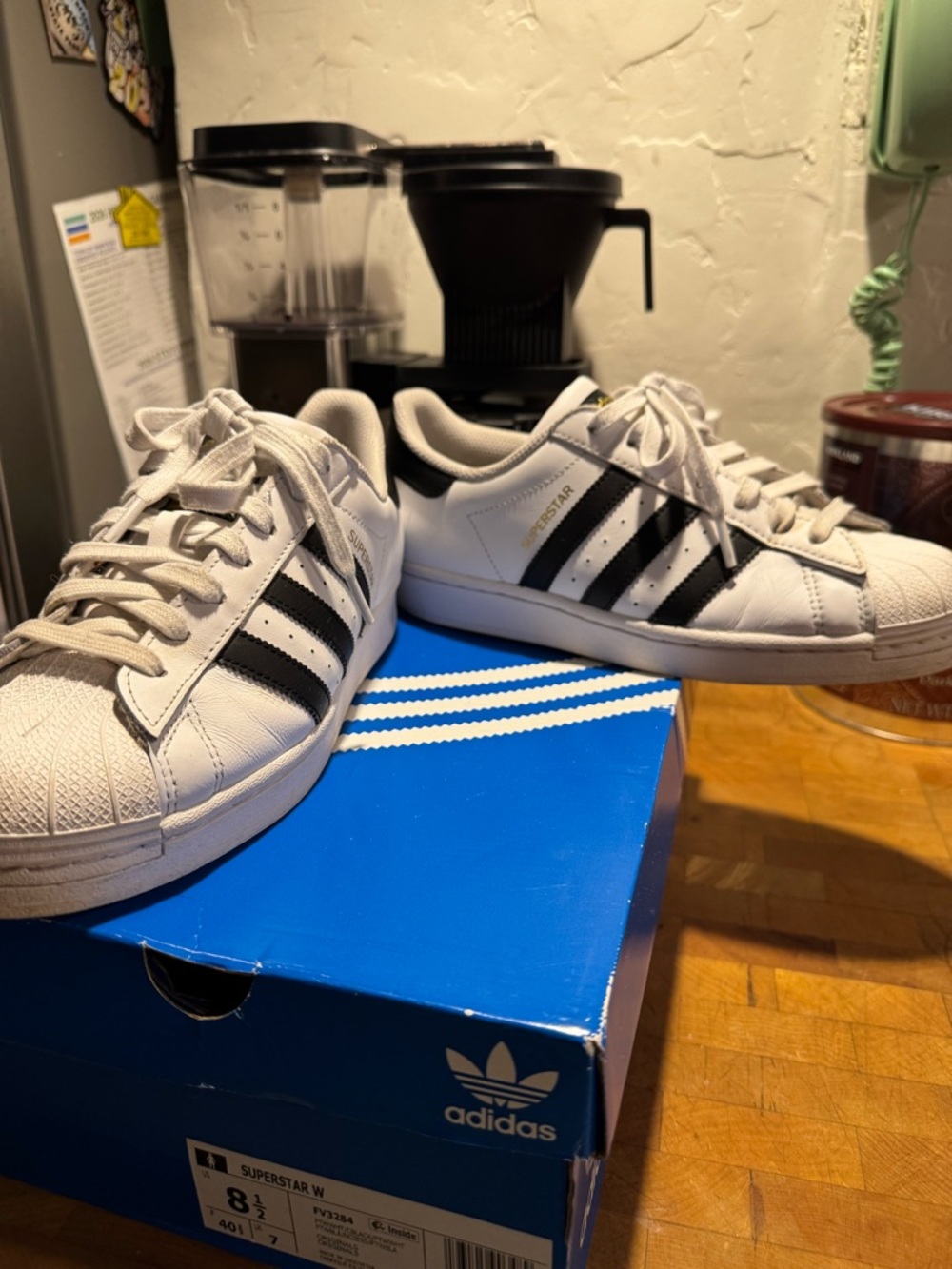 Adidas Women’s Superstar Sneakers Size 8.5